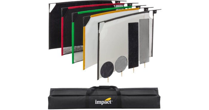 Impact PortaFrame Scrim Flag Kit